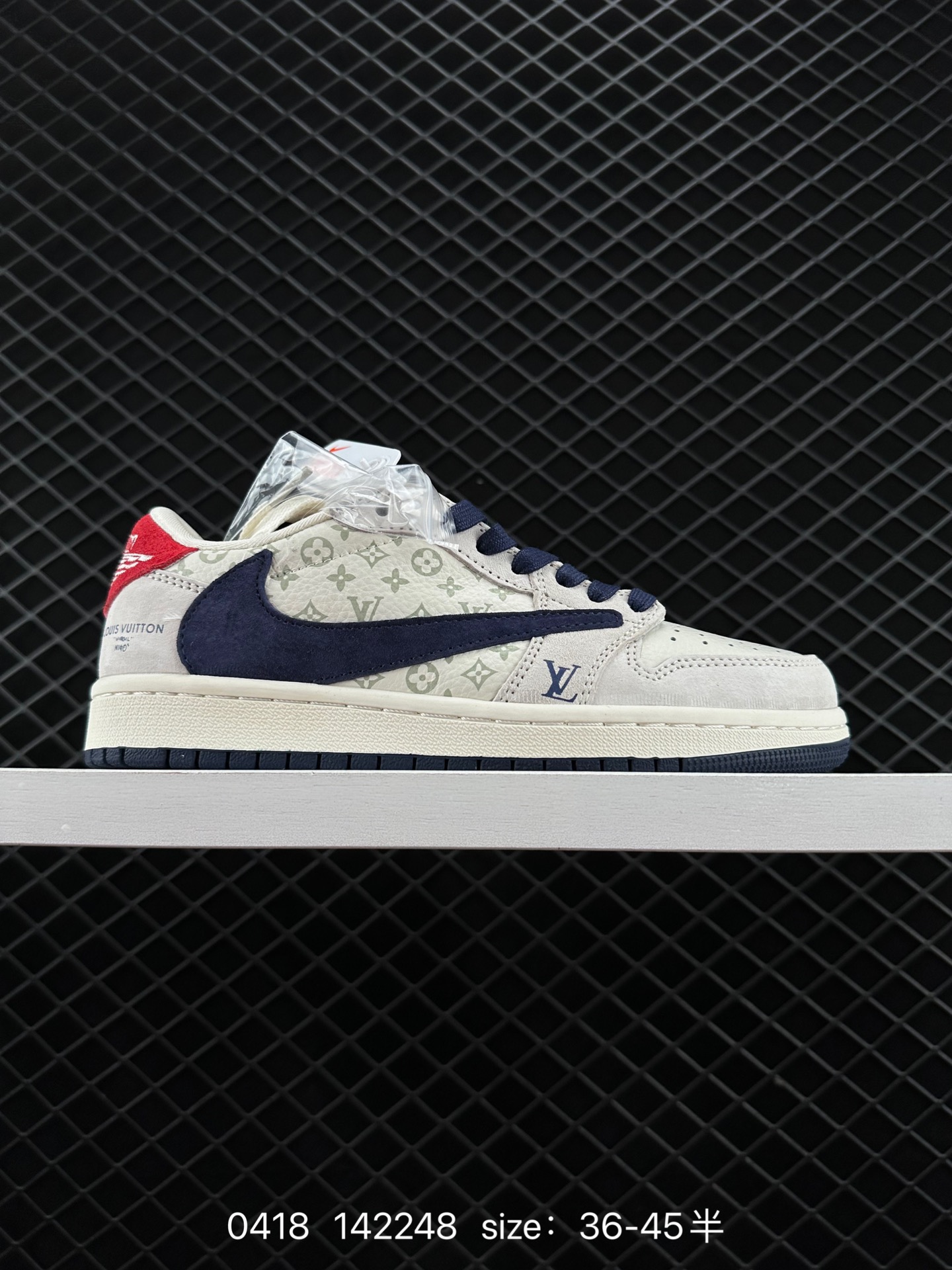 Louis Vuitton x Travis Scott x Nike Air Jordan 1 Low OG SP